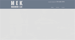Desktop Screenshot of mekmachine.com